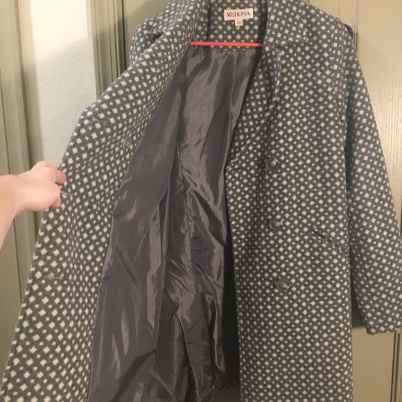 Patterned Peacoat - Picture 5 of 6